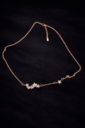 Collar luz estelar - rosado