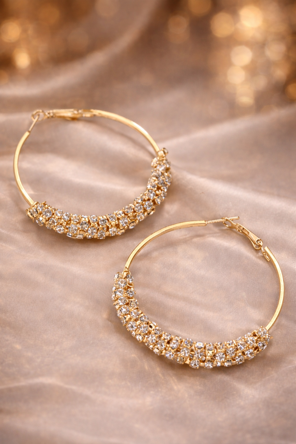 Pendientes aros resplandor