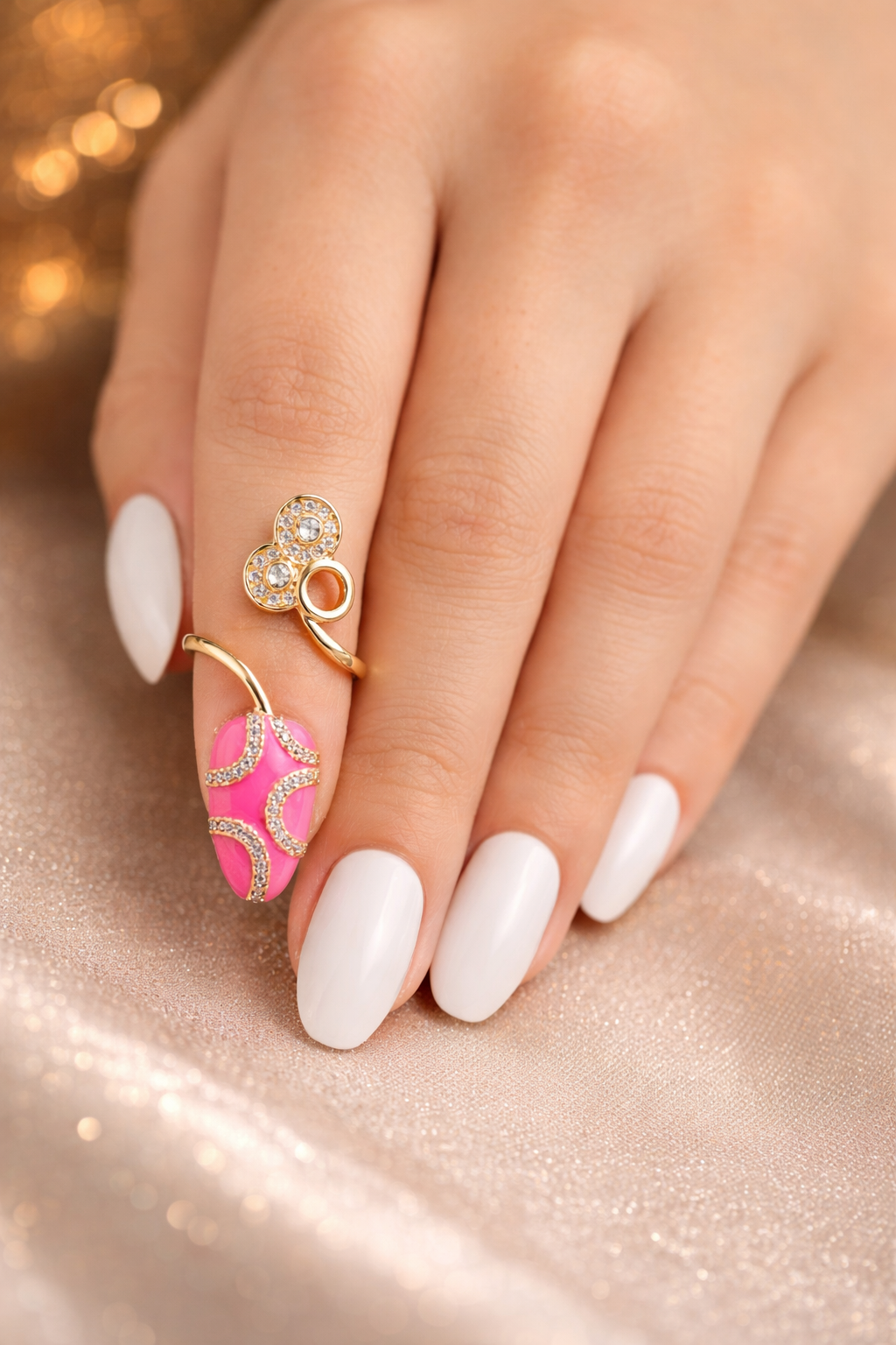 Anillo Rosa Circular