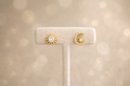 Pendientes Eclipse Dorado
