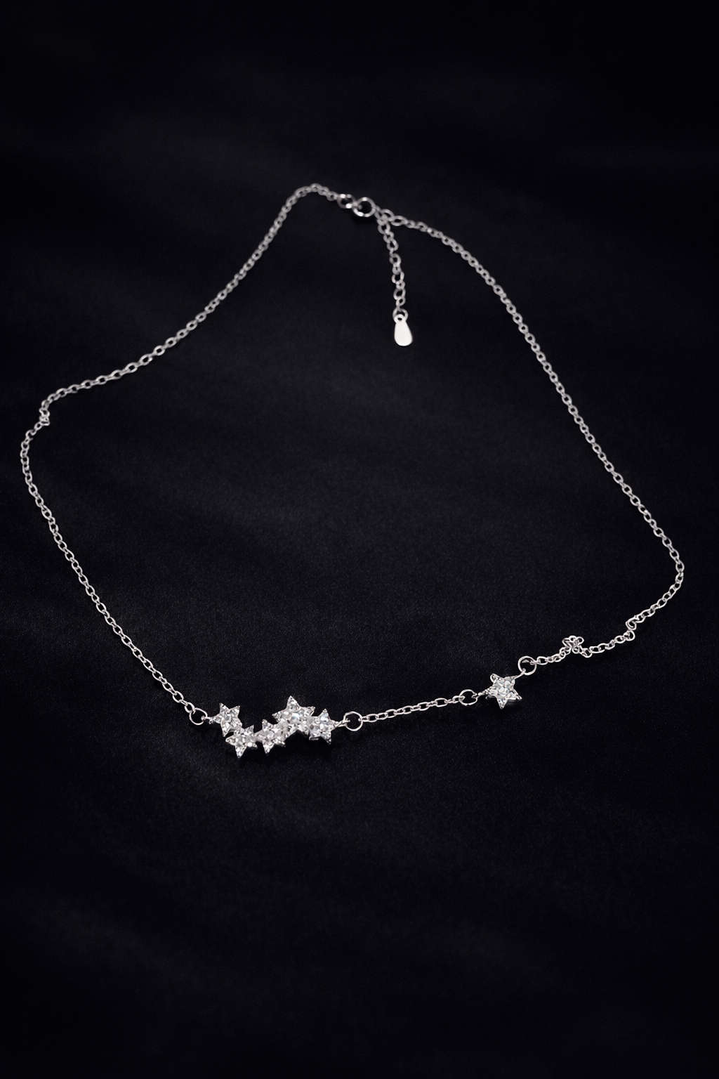 Collar luz estelar - plateado