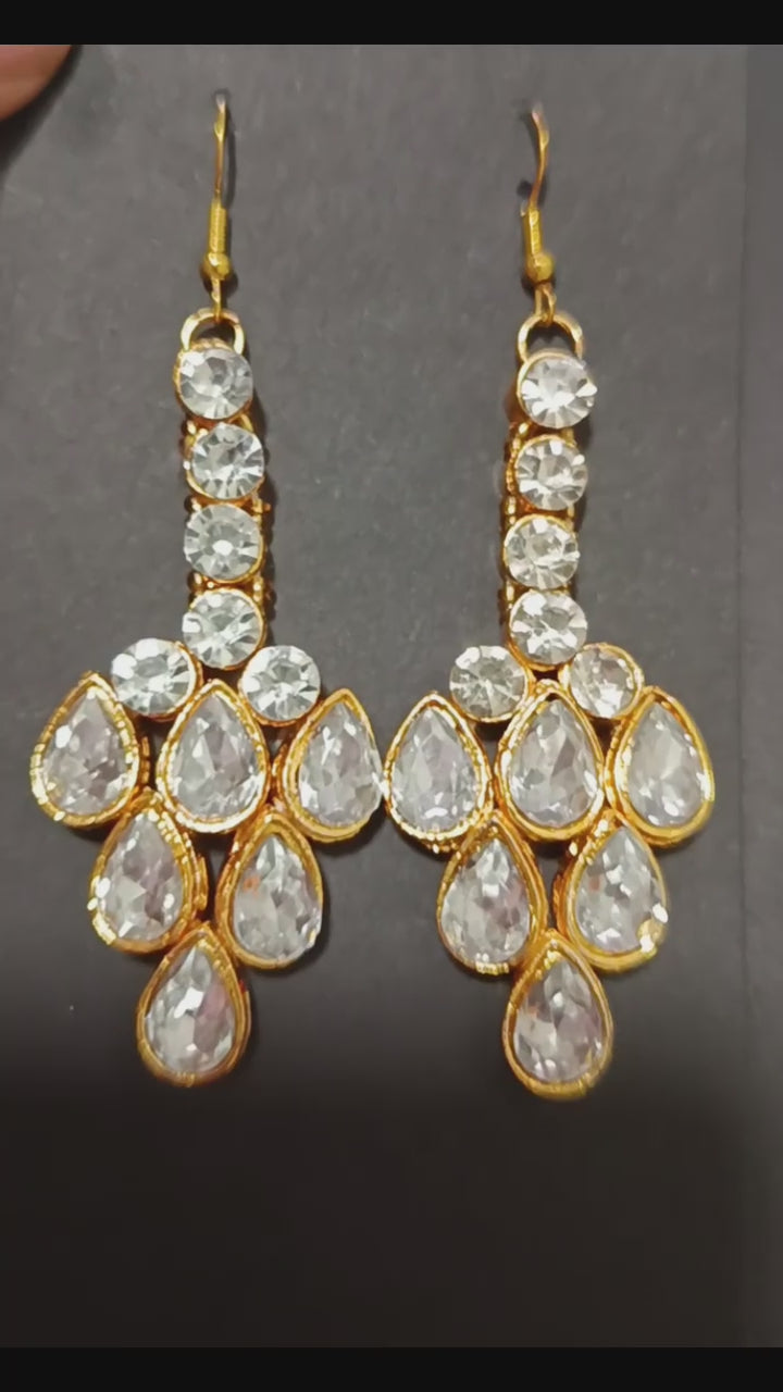 Pendientes Lágrima de Cristal