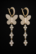 Pendientes Mariposa de Cristal