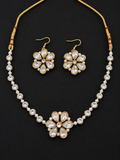 Conjunto brillo floral