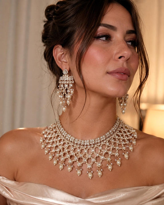 Conjunto perla real