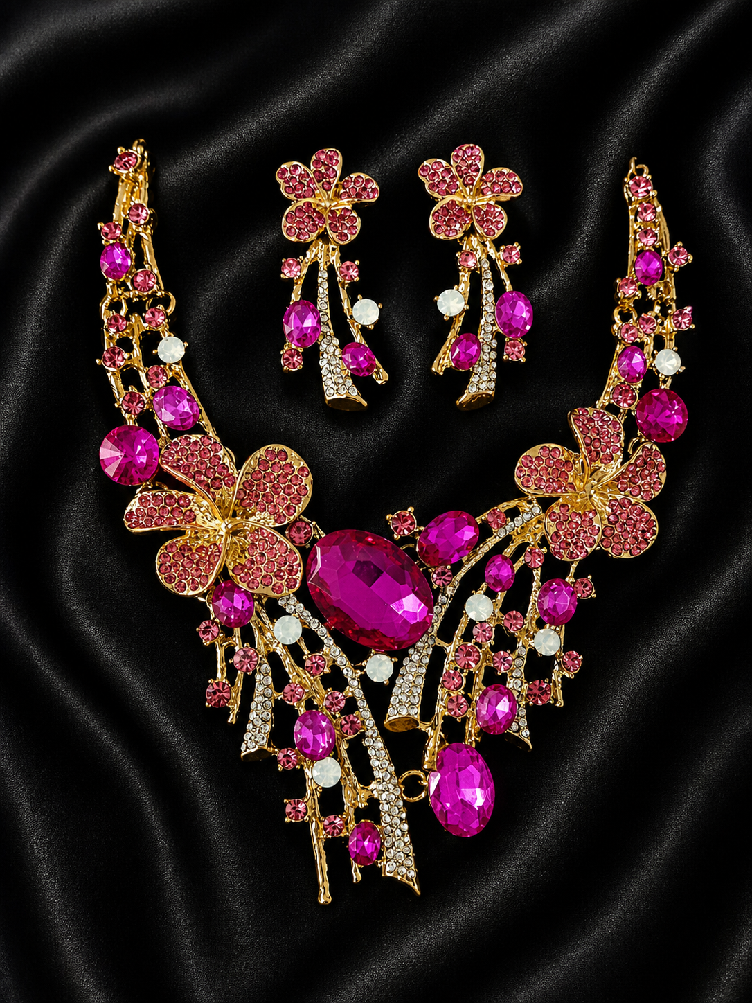 Flor de Cristal - Rosa