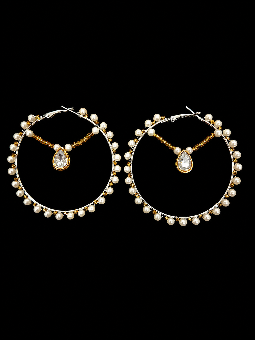 Pendientes aros de luz